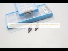 Insertos de herramientas de torneado de carburo para procesamiento de orificios internos: versatilidad y flexibilidad