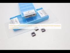 Insertores de carburo de procesamiento de perforación interna para girar HV3500 Dureza garantizada