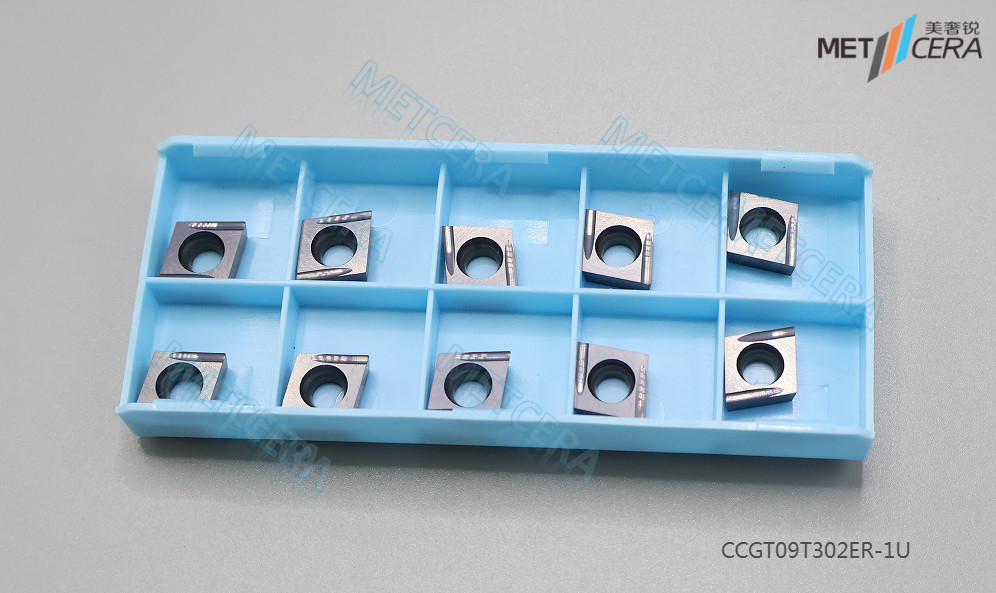 Carburo de girar inserto Diamante 80 ° Positivo Carburo de inserción CCGT09T302 Para girar portaherramientas de perforación inserciones