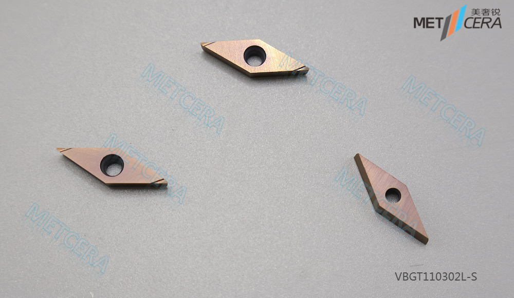 Herramientas de corte de torneado de carburo CNC de acero inoxidable Mecanizado fino de la cabeza izquierda de corte Herramienta interna de torneado VBGT110302