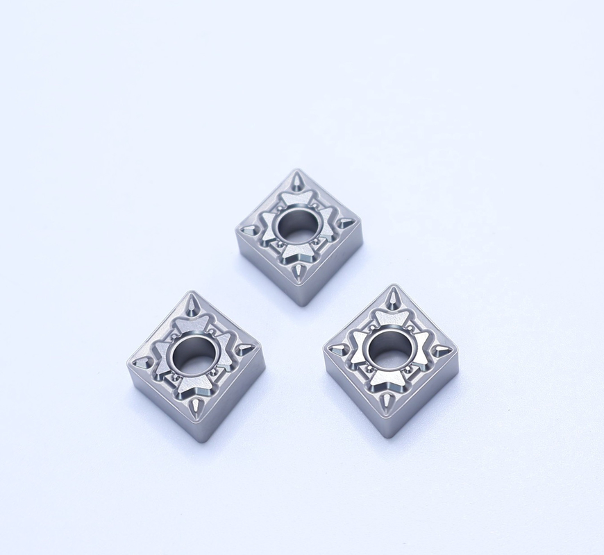 Torsión externa máquina de torno CNC inserciones HRA92.5 dureza CNMG120408-FQ MF810 inserciones de carburo sin recubrimiento CNMG1204