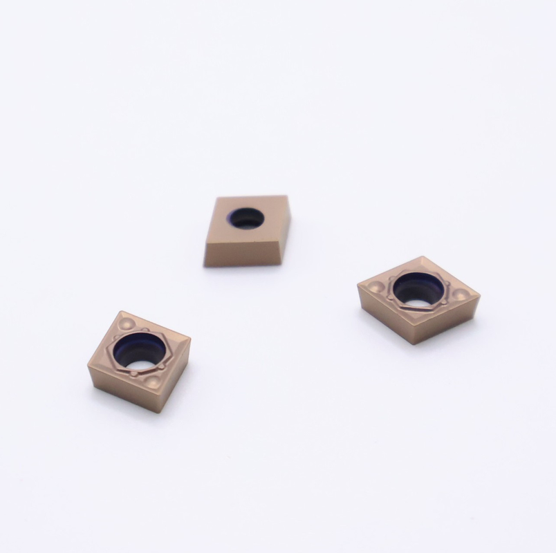 CCMT060202-1HQ PV2310 Herramienta de corte de cermet inserta material de bronce HRA92.5 dureza superficie lisa