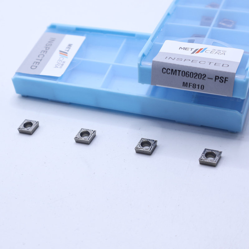 Insertores de torneado de carburo CCMT060202, herramienta de torno de carburo indexable,herramienta de inserción de torneado CNC para mecanizado de acero y mecanizado de herramientas de torneado
