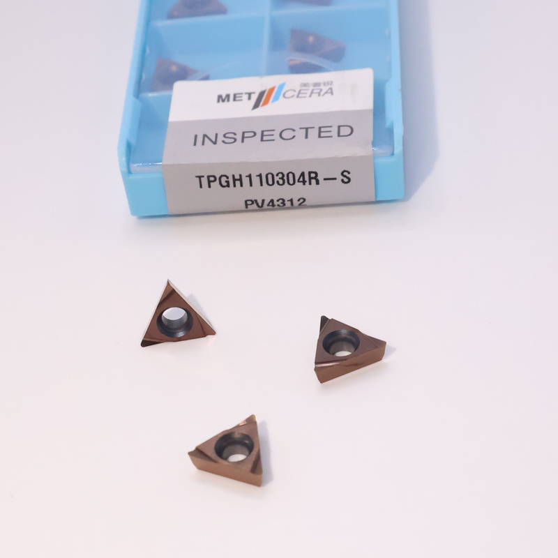TPGH08 TPGH09 TPGH11 Carbide inserciones giratorias, Carbide inserciones giratorias CNC con rompehielos S