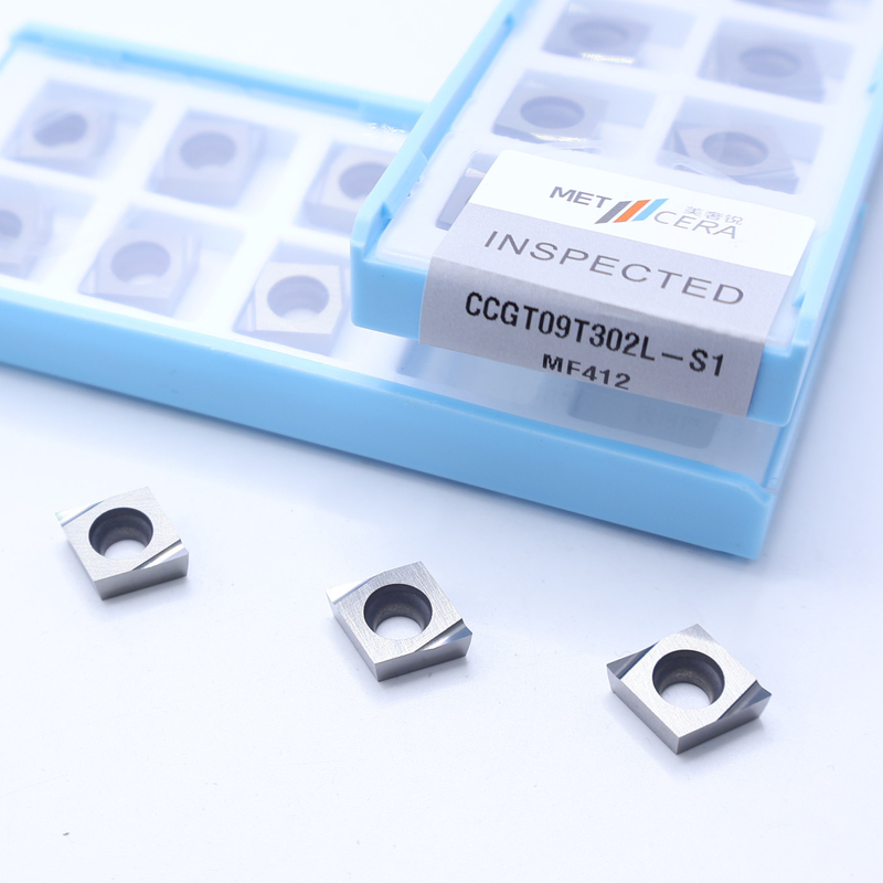 CCGT04 CCGT06 CCGT09 Carbide inserciones giratorias, Carbide CNC inserciones giratorias en S1 cortador de chips afilados