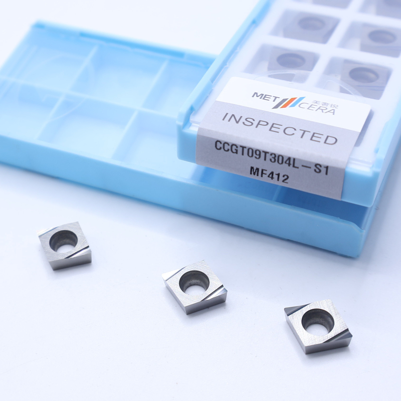 CCGT04 CCGT06 CCGT09 Carbide inserciones giratorias, Carbide CNC inserciones giratorias en S1 cortador de chips afilados