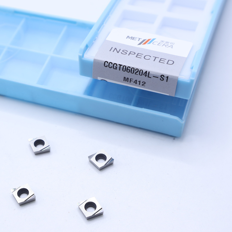CCGT04 CCGT06 CCGT09 Carbide inserciones giratorias, Carbide CNC inserciones giratorias en S1 cortador de chips afilados