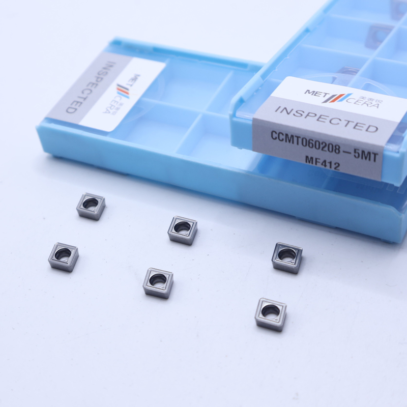 CCMT06 CCMT09 Carbide Turning Insert con 5 MT Rompichupetas para acero, acero aleado,acero inoxidable