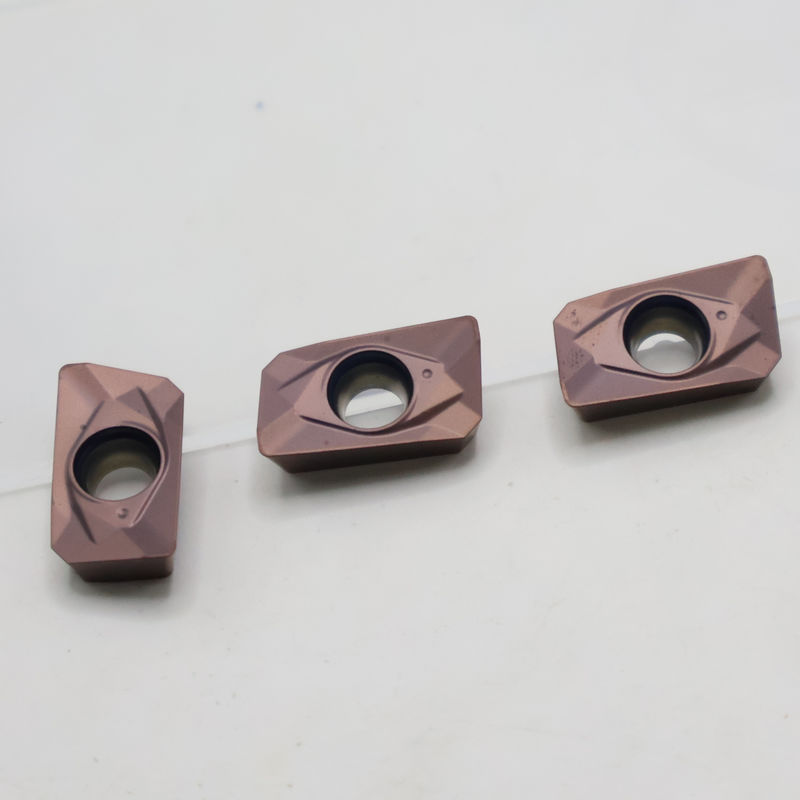 Conjunto de inserciones de fresado de carburo,Inserciones de fresado de alto rendimiento para aleación dura de acero inoxidable APMT1604PDER-FM