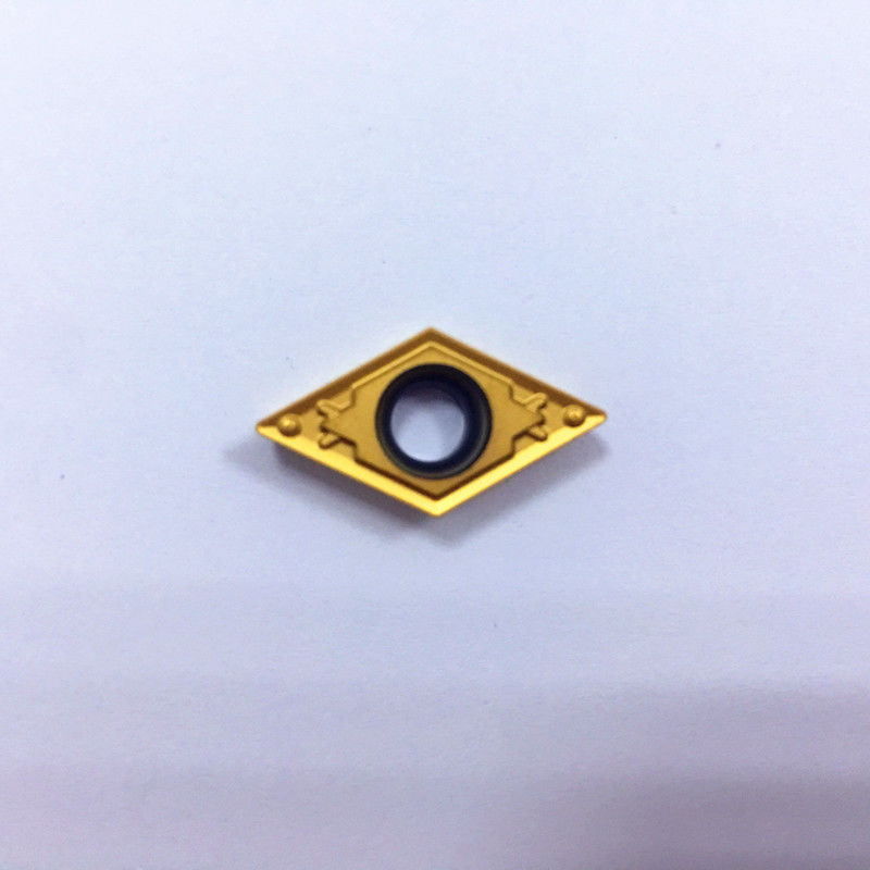 PVD recubrimiento de color dorado herramientas de inserción de giro externo para torno DCMT11T304-HQ
