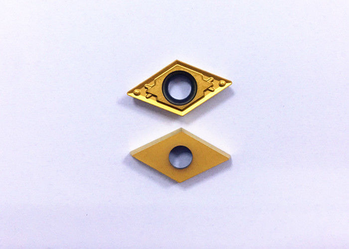PVD recubrimiento de color dorado herramientas de inserción de giro externo para torno DCMT11T304-HQ