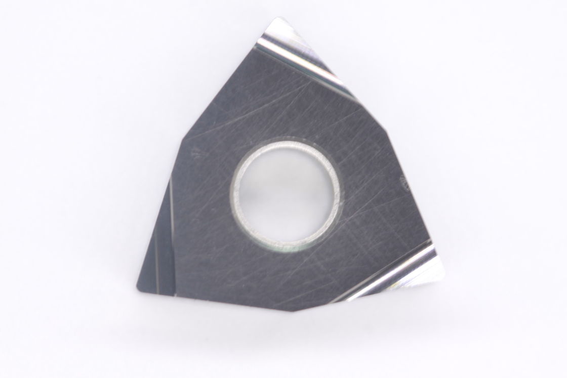 PVD de acabado fino recubrimiento CNC inserto de cermet para el mecanizado de acero girar inserto WNGG080404R-S